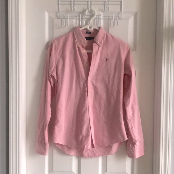 Ralph Lauren Pink Button Up shirt - Picture 1 of 6